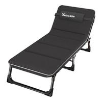 奥凯弗 折叠床 躺椅单人床办公室午睡午休床陪护床行军床简易床 含棉垫 加粗管三折床-4档调节-舒适棉垫