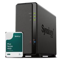  Synology/群晖 NAS套装+2TB群晖HAT3300硬盘  2TB