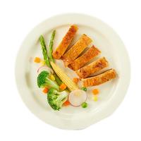 圣农鸡排半成品鸡胸肉低脂高蛋白儿童早餐无添加轻食空气炸锅食材 香煎鸡腿肉20片 (霸气黑椒)