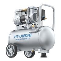 HYUNDAI韩国现代空压机气泵小型220v空气压缩机无油低噪工业级高压