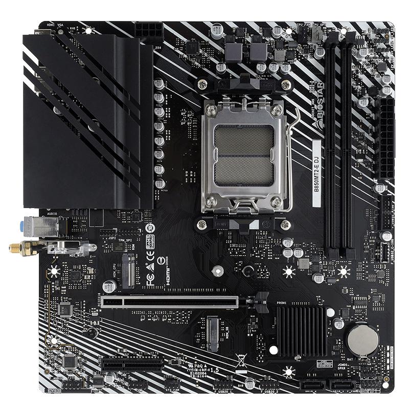  BIOSTAR/映泰 支持AMD9700X/9800X3D/9600X 电脑主板 WiFi6网卡