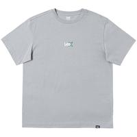 Lee25早春舒适版渐变印花Logo男女同款短袖T恤潮LUT0098384LE 石灰色（尺码偏大，拍小一码） L