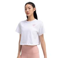 露露乐蒙lululemon丨Brushed 女士拉绒高克重棉混纺 T 恤*Foil LW3HUQS 白色 M /8