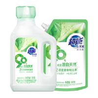  超能 亲肤不伤手 洗衣液套装