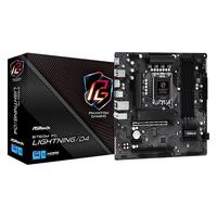 华擎(ASRock)B760M PG Lightning/D4 闪电风暴主板 支持CPU 14600KF/12600KF/12490F(Intel B760/LGA 1700)