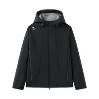 软壳衣运动外套休闲夹克春季中青年男士户外连帽防风登山加绒保暖