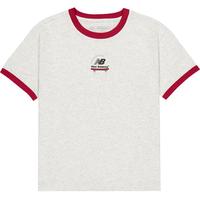  BALANCE4-14岁男女儿童夏季款创意圆领短袖T恤 浅灰色 140 身型140cm