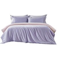 富安娜 FUANNA床上四件套 60s长绒棉纯棉贡缎床单被套全棉套件 双人加大1.8米床