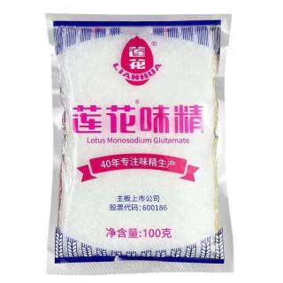 莲花味精1kg大袋味精家用炒菜煲汤纯粮酿造调味味精莲花牌50g