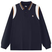 男中大童（130-170）运动POLO衫男童基础针织长袖上衣