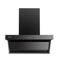 美菱 MELING家用油烟机25立方顶侧双吸变频纯铜电机大吸力1100Pa超强静压挥手控制智能自清洗京东自营790G