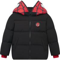 波司登(BOSIDENG)奥莱特价清仓冬季羽绒服男女童漫威联名短款保暖外套T10143325D 黑色8056 90 /52