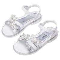 【闪亮甜美公主凉鞋】夏款女童凉鞋软底魔术贴儿童凉鞋耐磨