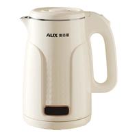 奥克斯 快速烧水 电热水壶  米白色 1.5L