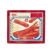 京东京造手撕风干牛肉干原味香辣孜然五香 约400g 内蒙特产 6成干稍软 【手撕混合】4口味六成干