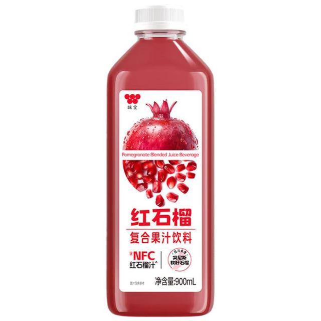 味全 红石榴复合果汁饮料稀释石榴汁900ml 含NFC石榴汁