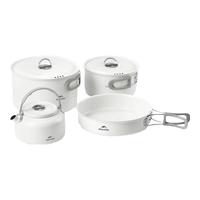 NatureHike挪客户外春生不粘套锅水壶煎盘便携户外露营野营厨具锅具野炊套装炊具 水壶/0.8L