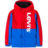 Levi's李维斯儿童外套加绒秋冬款男女童工装风衣童装防风夹克 超级红 （偏窄拍大一码） 160 /80 【身高158-170cm】