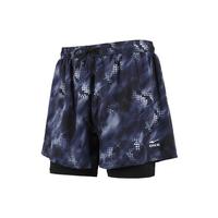 泳裤男士舒适透气假两件游泳裤防尴尬沙滩裤海边度假温泉裤