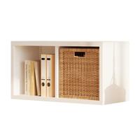 盛耐钢制书架置物架落地组合格子柜书柜家用客厅环保铁皮储物柜收纳架