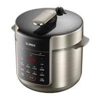 苏泊尔 304不锈钢内胆 6L大容量 全自动6-8人家用多功能电压力锅高压锅电饭锅