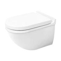 DURAVIT（杜拉维特）壁挂马桶 墙排坐便器 隐藏嵌入式悬挂水箱壁挂坐便器 普通盖板+高板水箱+白色面板