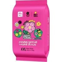 盛夏光年有钱花拉拉裤婴儿尿不湿超薄透气学步裤 拉拉裤XXL码4片