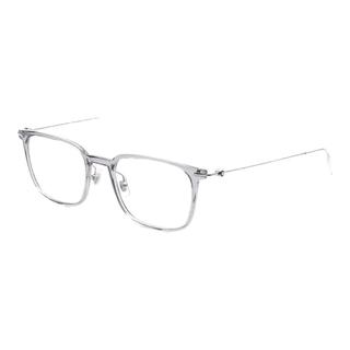  MONTBLANC/万宝龙 时尚轻盈 男士光学眼镜  透明灰镜框MB0100O-002