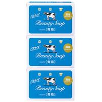 牛乳石硷(COW)清爽美肤香皂130g*3 香皂 清爽 美肤香皂(清爽)130g*3
