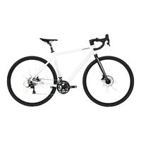 JAVAJAVA红杉砾石公路车全地形越野弯把瓜车自行车旅车瓜车 亮光白 M 身高:171-177