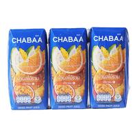恰芭 CHABAA 恰芭 混合水果果汁饮料180ml*3