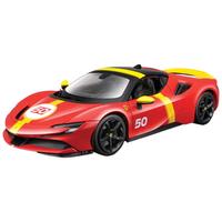比美高(Burago) 1:18法拉利SF90 Stradale跑车模型仿真合金车模汽车玩具男孩