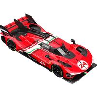 比美高(Burago) 1:18法拉利499P Modificata勒芒赛车汽车模型仿真合金车模男孩
