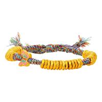 周金生黄金盘缠金手链碎金珐琅蝴蝶绳手串足金999新年 碎金子·粉紫蝴蝶绳手链【礼盒礼袋】 2.8g