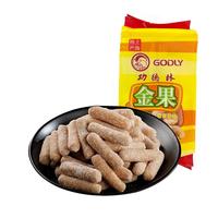 功德林 金果180g 素食传统糕点点心饼干酥饼薄饼上海特产中华老字号