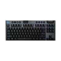 logitech 罗技 G913 TKL 87键 2.4G蓝牙 Lightspeed 双模无线机械键盘 黑色 GL C轴 RGB