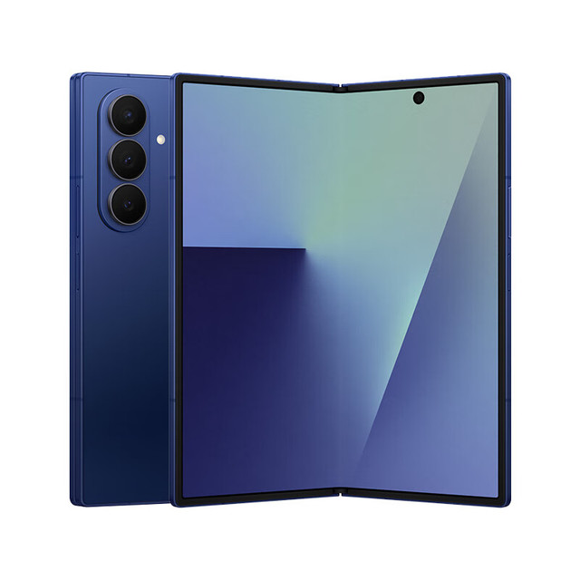 三星 SAMSUNG Galaxy Z Fold7 12GB+256GB免费升杯12GB+512GB 超轻薄折叠屏手机 2亿像素 AI手机 暗影蓝