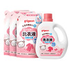 贝亲 婴儿洗衣液 甜美花香1.5L*1瓶+750ml*3袋