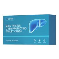FSAVILE 奶蓟草片水飞蓟片养肝净肚子大脂肪1盒