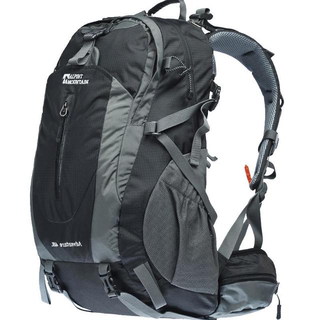 ALPINT MOUNTAIN 登山包 610-024 黑色 40L