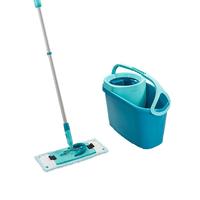 Leifheit利菲旋转平板拖把套装家用一拖净懒人洗拖布洗脱一体带桶德国 Twist-旋转平板拖把套装52120