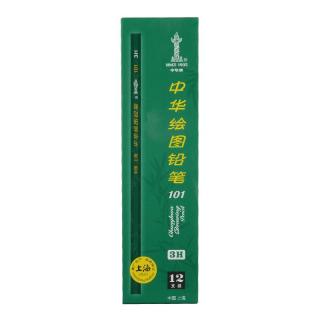 中华牌 101 六角杆铅笔 HB 12支装