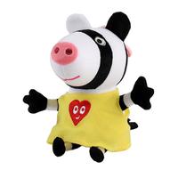 Peppa Pig 小猪佩奇 斑马苏怡毛绒玩具 19cm