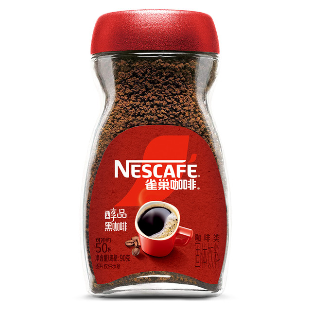 雀巢 醇品黑咖啡 90g