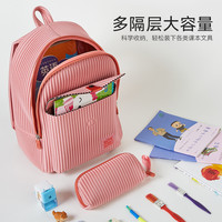 onimals大容量双肩包女2025轻便旅行电脑背包通勤书包男 A款卡其色—空气感系列【可放16寸电脑】