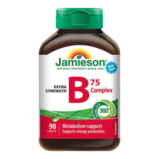 Jamieson 维生素B75复合片 90片