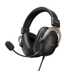 漫步者 G5plus头戴式fps耳麦USB7.1声道降噪全指向麦克风3.5mm接口 黑金色