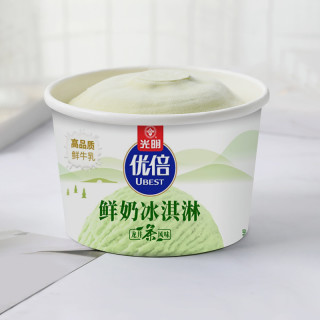 光明 优倍鲜奶冰淇淋 90g*3盒 龙井大红袍原味