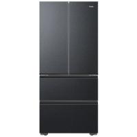 Haier 海尔 小红花系列 BCD-500WGHFDB5X8U1 风冷法式门冰箱 500L 夜影灰