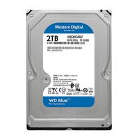 Western Digital 西部数据 蓝盘系列 3.5英寸 台式机硬盘 2TB (SMR、5400rpm、256MB) WD20EZAZ